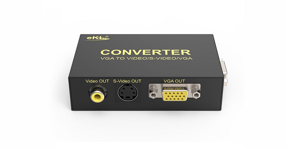 VGA转S-Video/AV转换器1801使用教程