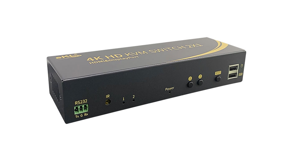 2进2出HDMI DP 双屏KVM切换器21DH说明书下载