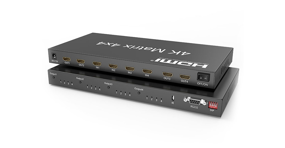 4口HDMI矩阵4进4出414HN说明书下载