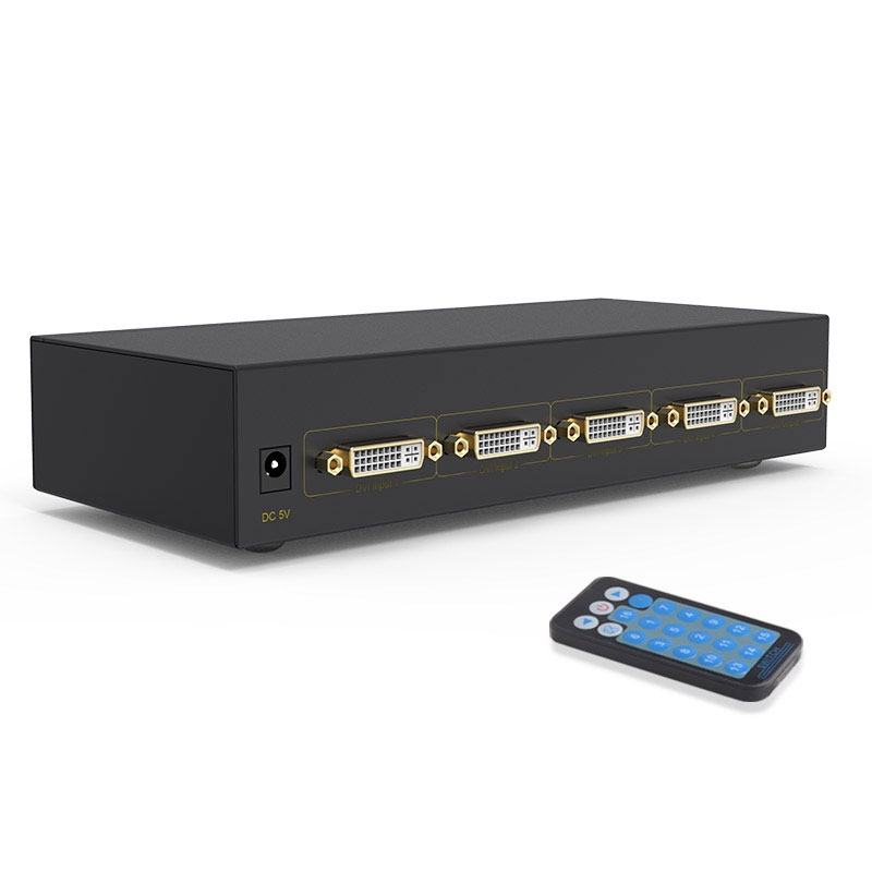 DVI切换器4进1出41D