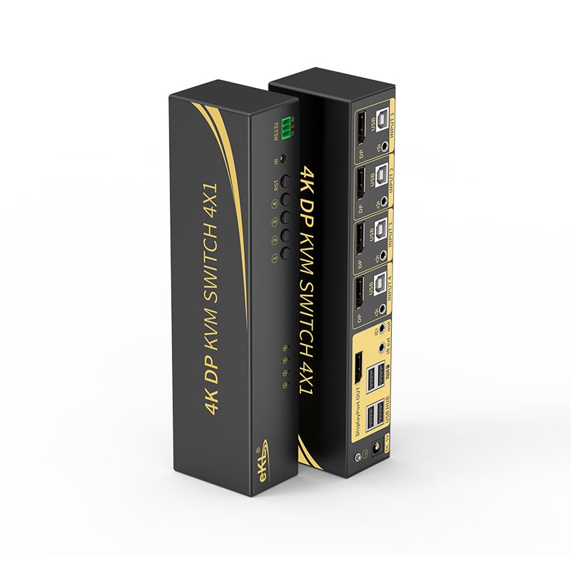 DP KVM切换器4进1出41DP