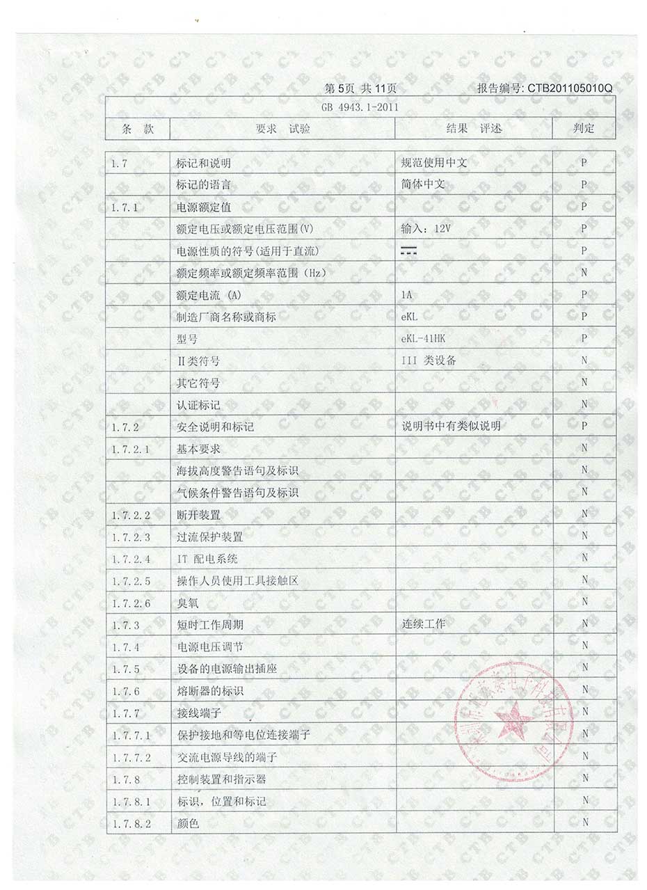 HDMI KVM切换器检测报告检测项目页面1