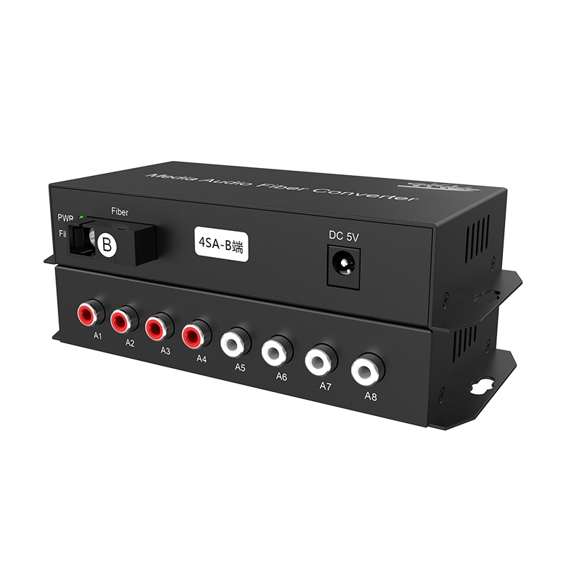 20千米4路双向音频光端机4SA