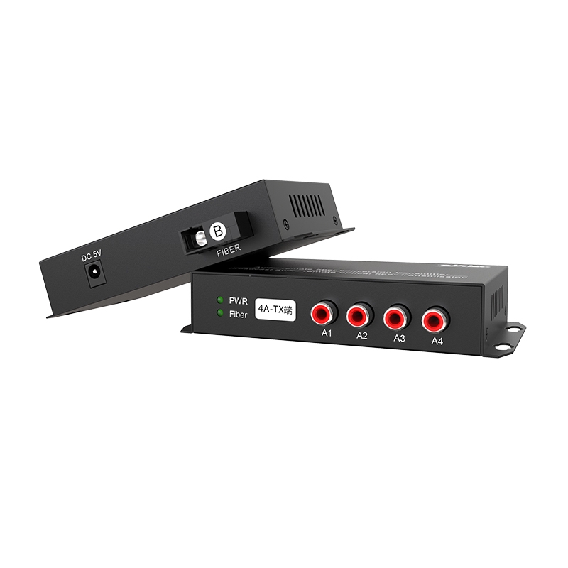20千米4路单向音频光端机4ZA