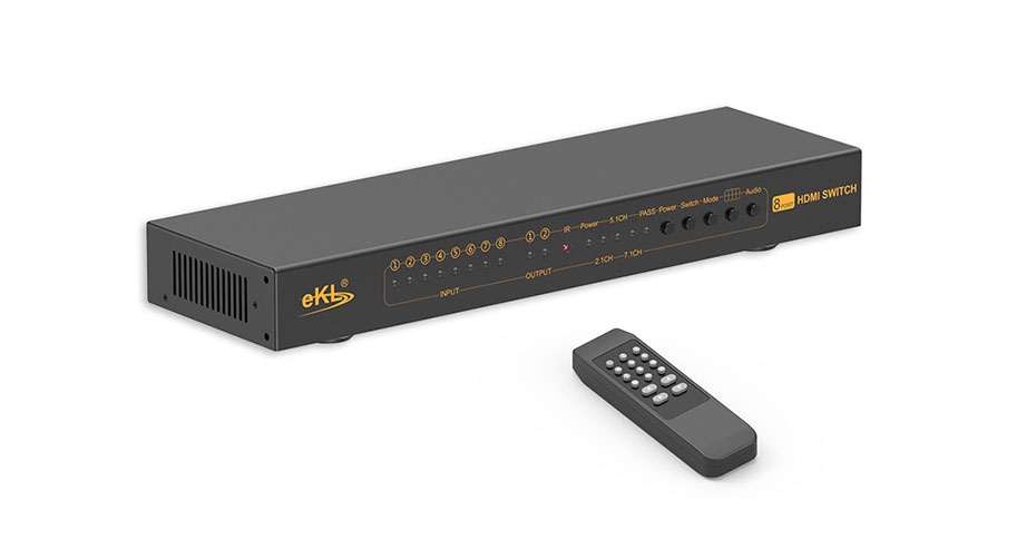 HDMI无缝切换器8进2出812HA RS232控制代码下载