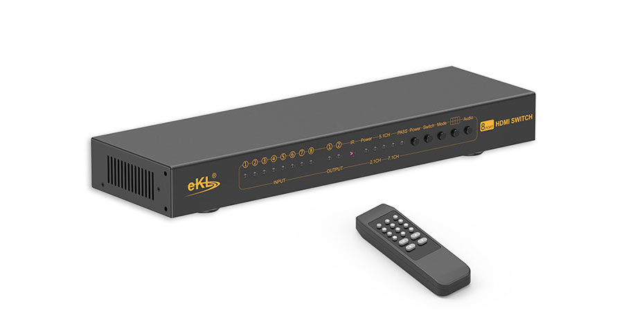 HDMI无缝切换器8进2出812HA