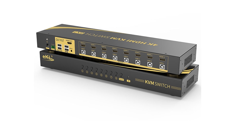 2021新款HDMI KVM切换器8进1出81HK使用说明书下载