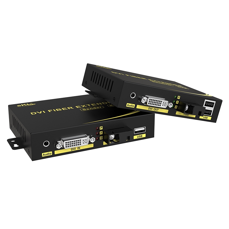 20公里DVI KVM光纤延长器DFKU200