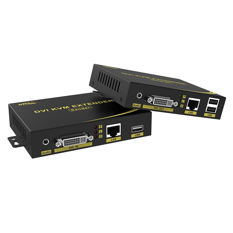 200米DVI KVM网线延长器DU200