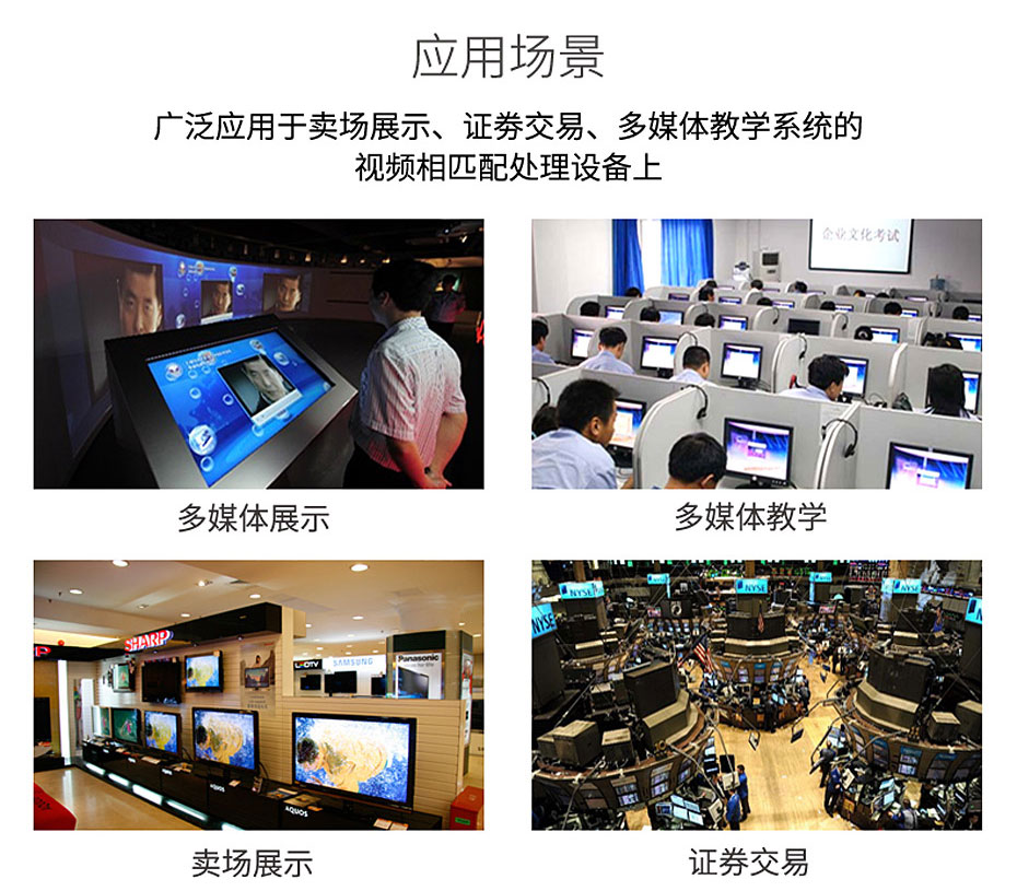 VGA高频分配器1分2 H602常用场景