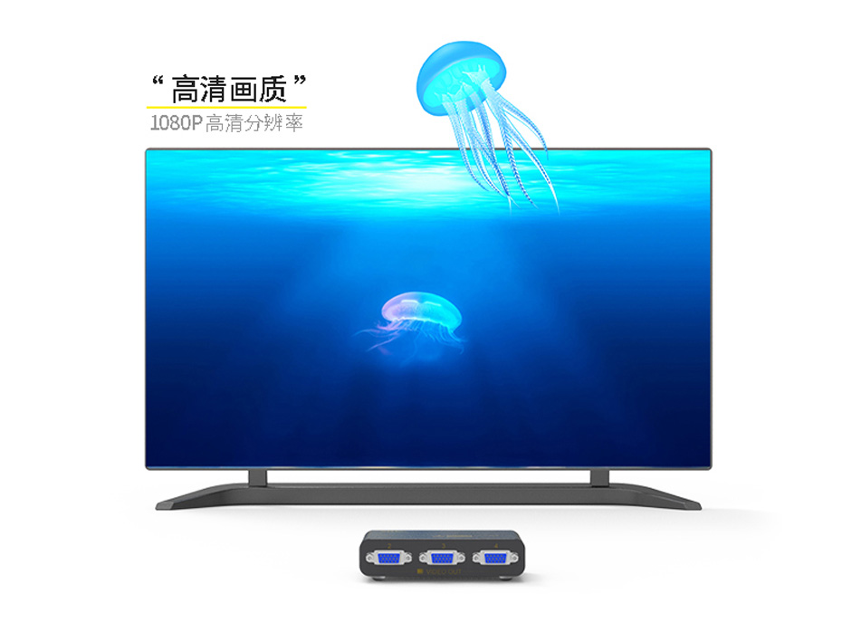 VGA分配器1进4出Mini94