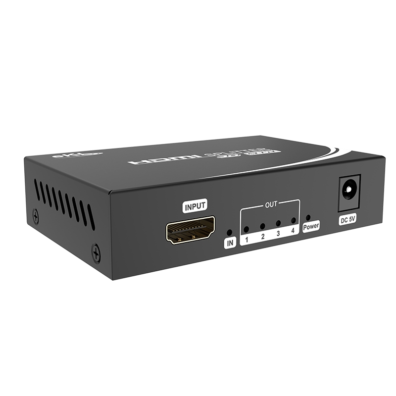 迷你1进4出HDMI分配器MiniHS104