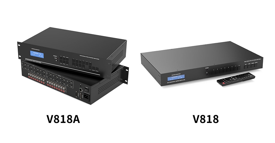 VGA矩阵8进8出V818/V818A使用说明书下载