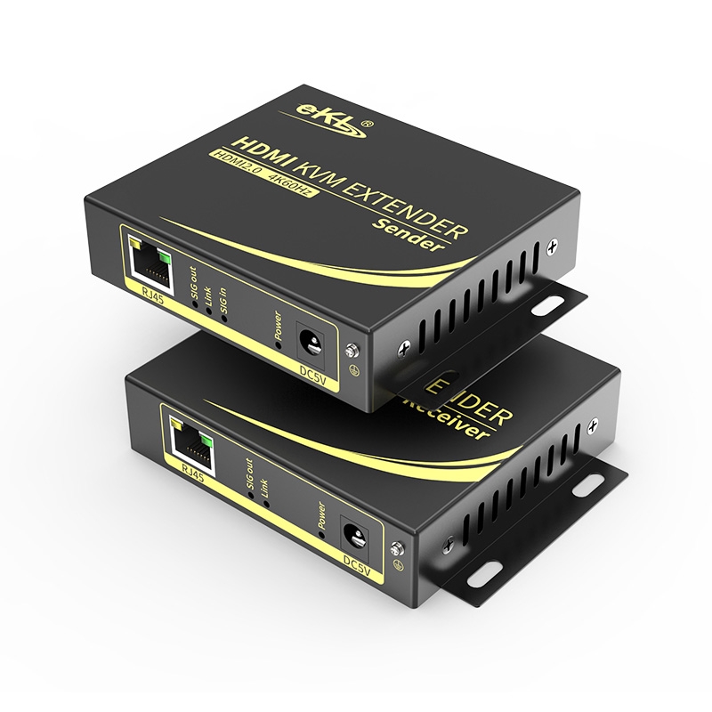 4K100米HDMI KVM单网线延长器HCK100