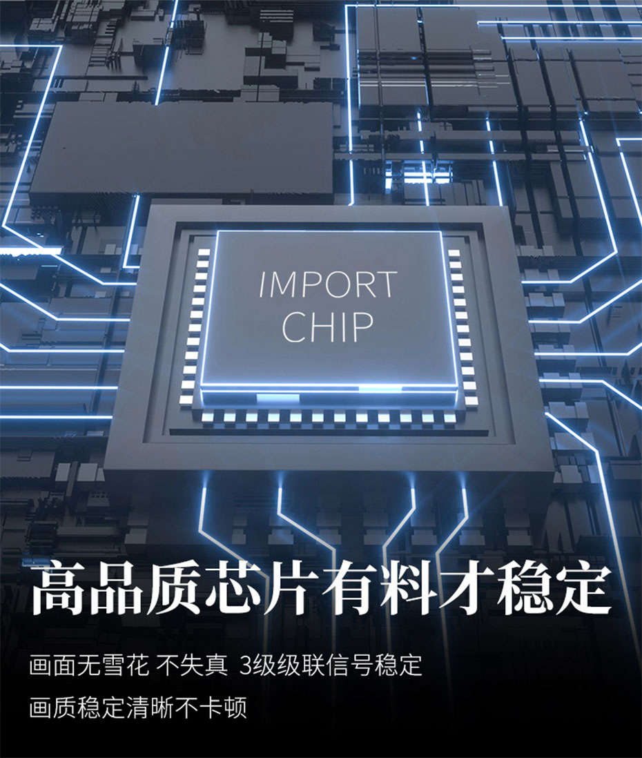 HDMI分配器1分2/一进二出/1进2出HS102内置高品质芯片