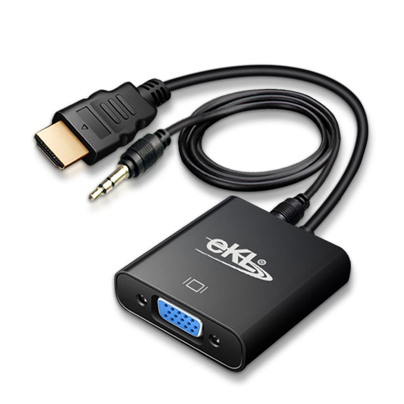 HDMI转VGA转接头HV04音视频同步