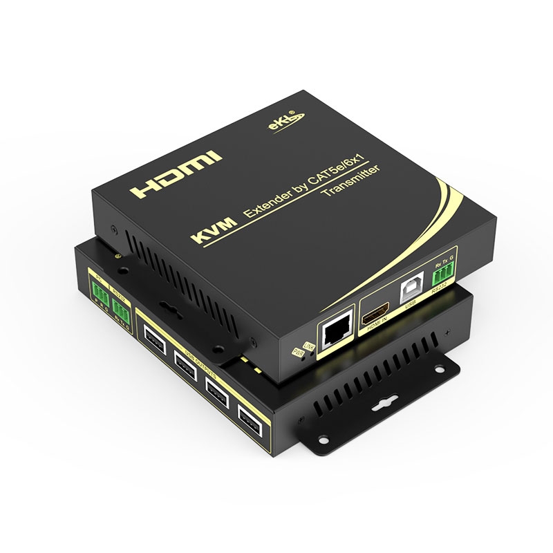 100米HDMI KVM网络延长器HU100