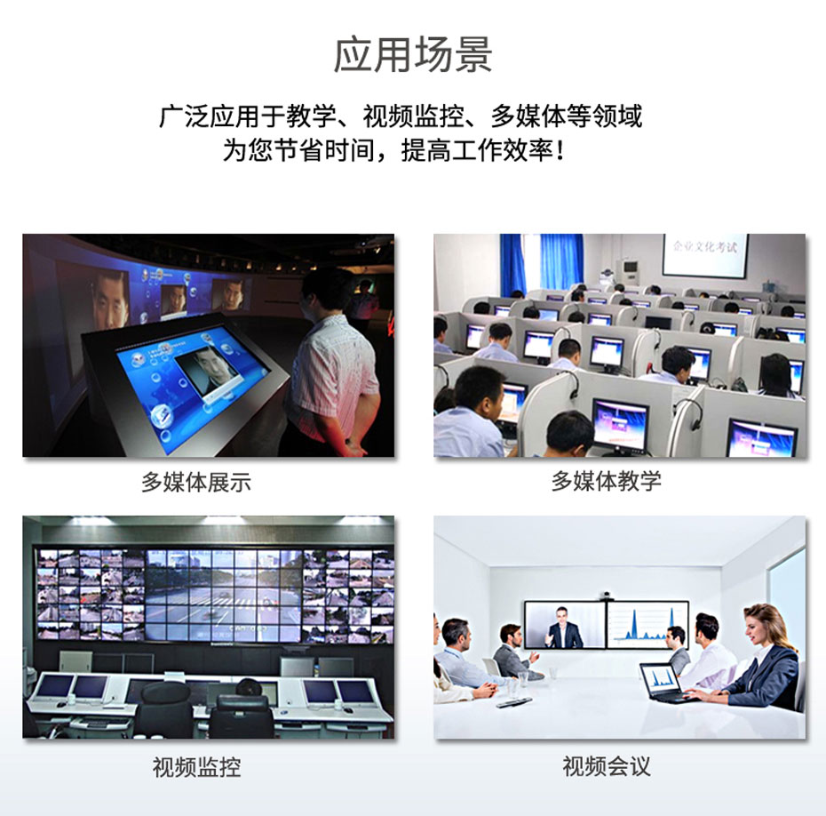 SDI分配器一进八出SD108使用场景