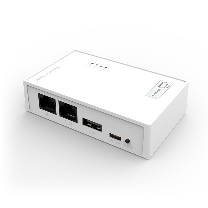 cq9电子平台网站双网口高速USB打印服务器U200