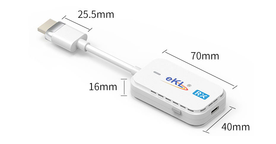 HDMI无线延长器WE30尺寸图